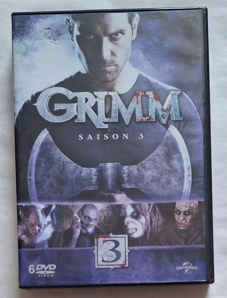 Grimm (Intégrale Saison 3) comme neuf, Cd's en Dvd's, Dvd's | Tv en Series, Zo goed als nieuw, Science Fiction en Fantasy, Boxset