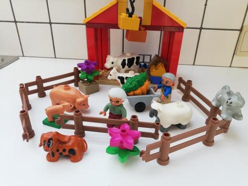 duplo 4686 kleine boerderij, Kinderen en Baby's, Speelgoed | Duplo en Lego, Gebruikt, Duplo, Complete set, Ophalen of Verzenden