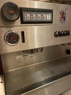 Gaggia 2 groep espresso koffie machine, Gebruikt, Espresso apparaat, 10 kopjes of meer, Gemalen koffie