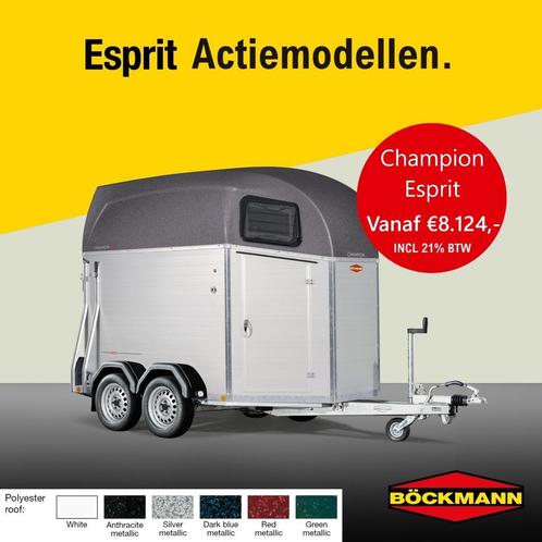 Böckmann paardentrailers op stock, Dieren en Toebehoren, Paarden en Pony's | Trailers en Aanhangwagens, Nieuw, 2-paards trailer