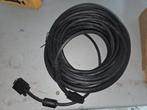 VGA-kabel 20 meter (2 stuks), Computers en Software, Pc- en Netwerkkabels, Ophalen of Verzenden, Zo goed als nieuw