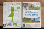 Wii spelletjes / games: wii sport en wii fit, Consoles de jeu & Jeux vidéo, Jeux | Nintendo Wii, Sport, Utilisé, Enlèvement ou Envoi