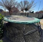 Trampoline (4,3m) + net en trap te koop!, Kinderen en Baby's, Speelgoed | Buiten | Trampolines, Ophalen, Gebruikt