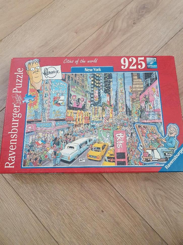 Puzzle de 925 pièces Ravensburger New York — Villes, Hobby & Loisirs créatifs, Sport cérébral & Puzzles, Comme neuf, Puzzle, 500 à 1500 pièces