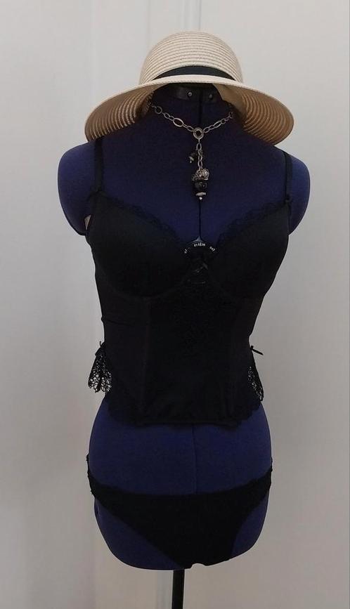 Bustier met kant van Lingadore Moments, Kleding | Dames, Ondergoed en Lingerie, Body of Korset, Zwart, Ophalen