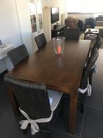 Bruine eettafel 2m x 1m, Huis en Inrichting, Tafels | Eettafels, Ophalen