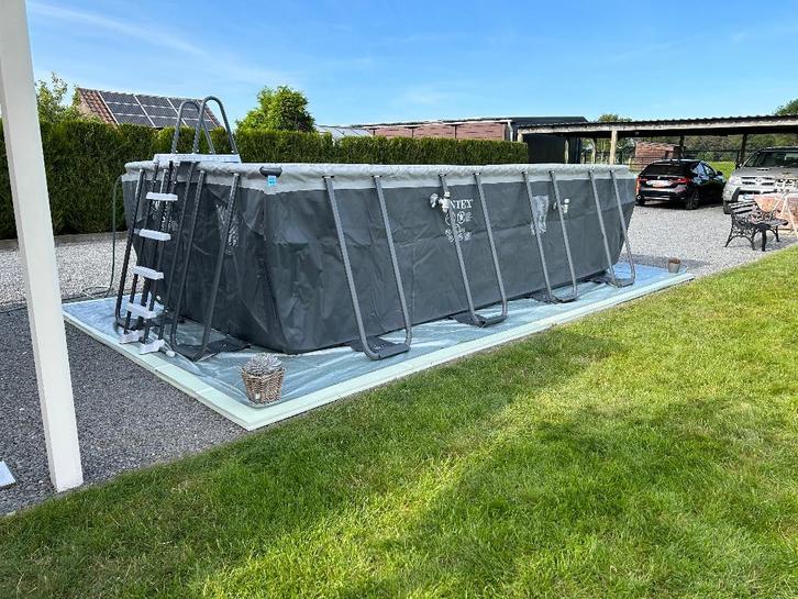 Zwembad Intex, Tuin en Terras, Zwembaden, Nieuw, Opzetzwembad, 120 cm of meer, 400 cm of meer, 200 tot 300 cm, Rechthoekig, Ophalen