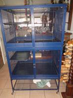 Chinchilla kooi met 2 verdiepingen 93 x 63 x 160 cm, Dieren en Toebehoren, Ophalen, Kooi, Gebruikt, Minder dan 75 cm