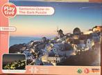 Santorini Glow in the Dark-puzzel, Ophalen of Verzenden, 500 t/m 1500 stukjes, Gebruikt, Legpuzzel