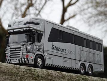 Scania Horse Carrier Stobart - 1/76 beschikbaar voor biedingen