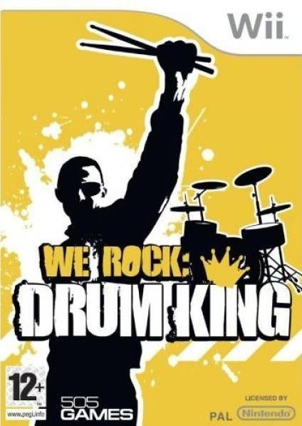 We Rock Drum King (zonder boekje), Games en Spelcomputers, Games | Nintendo Wii, Muziek, Gebruikt, 1 speler, Ophalen of Verzenden