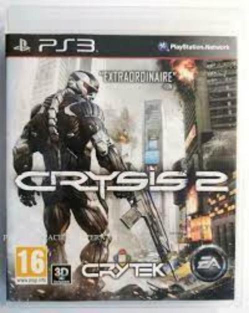 Jeu PS3 Crysis 2., Consoles de jeu & Jeux vidéo, Jeux | Sony PlayStation 3, Comme neuf, Shooter, 1 joueur, À partir de 16 ans