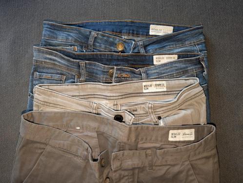 Set van 4 broeken en jeans voor heren, Kleding | Heren, Heren-kledingpakketten, Gedragen, Ophalen of Verzenden