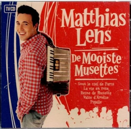 cd   -   Matthias Lens – De Mooiste Musettes, Cd's en Dvd's, Cd's | Overige Cd's, Ophalen of Verzenden