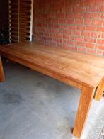 Teak houten tafel., Gebruikt, Ophalen of Verzenden