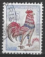 Frankrijk 1962/1965 - Yvert 1331 - Type "Haan van Decaris" (, Postzegels en Munten, Verzenden, Gestempeld