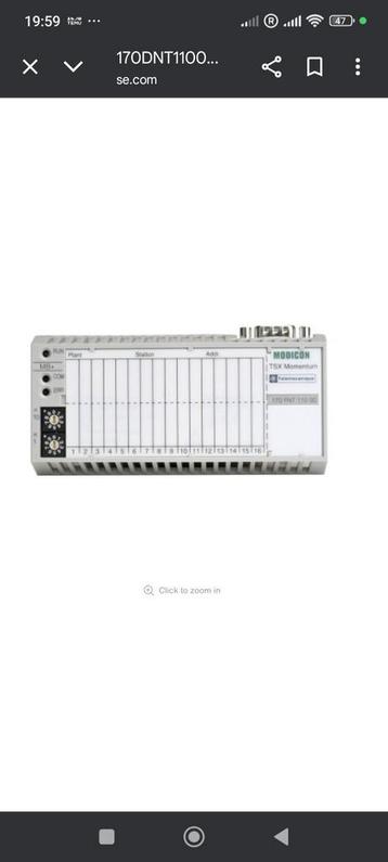 Schneider Electric Communication adaptor, Modicon Momentum a beschikbaar voor biedingen