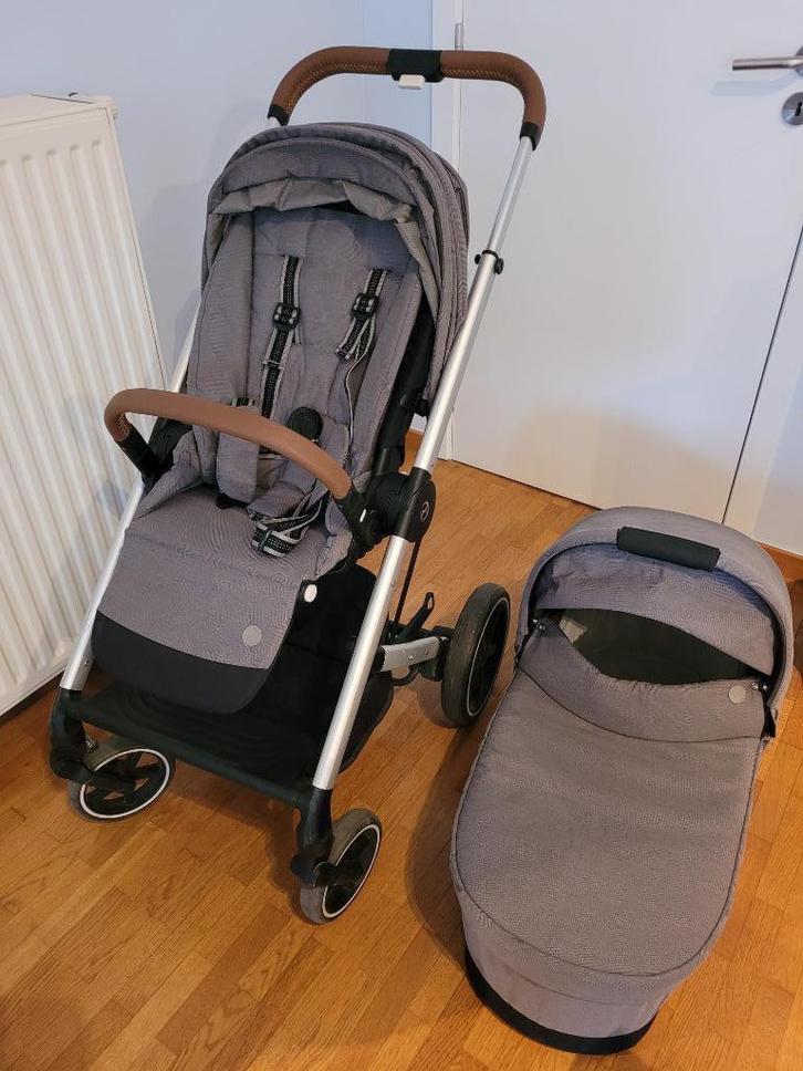 Cybex Balios S kinderwagen + Cybex Cot S reiswieg S, Kinderen en Baby's, Kinderwagens en Combinaties, Gebruikt, Combiwagen, Overige merken