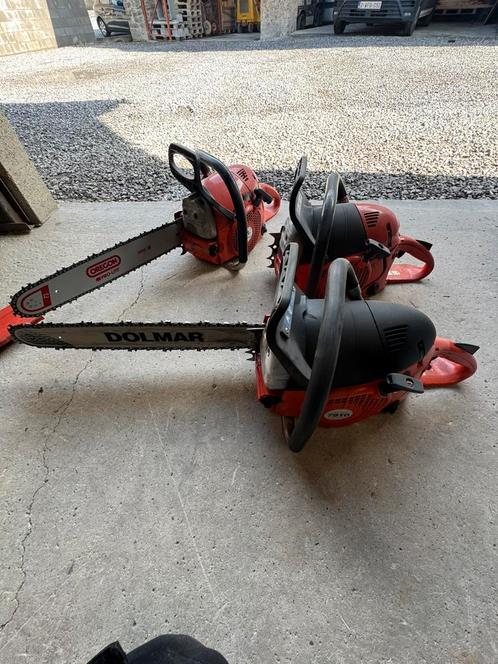 Tronçonneuses Dolmar, Doe-het-zelf en Bouw, Gereedschap | Zaagmachines, Zo goed als nieuw, Kettingzaag, Ophalen