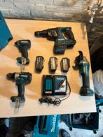 Makita set avec 3 batterie et chargeur et boite bon état, Doe-het-zelf en Bouw, Gereedschap | Boormachines, Ophalen, Zo goed als nieuw