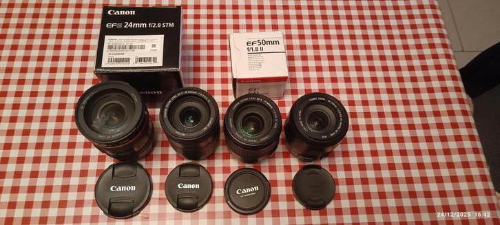 Canon- en Sigma-objectieven in nikkelconditie, Audio, Tv en Foto, Fotocamera's Digitaal, Canon, Ophalen