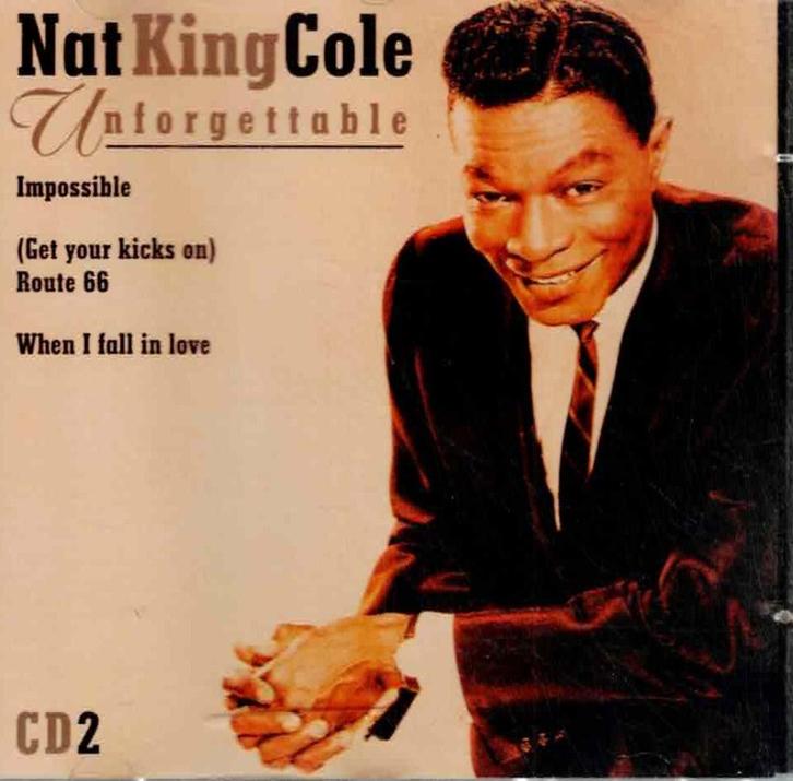 cd   -   Nat King Cole – Unforgettable - cd 2, CD & DVD, CD | Autres CD, Enlèvement ou Envoi
