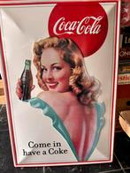 Affiche Coca-cola, Verzamelen, Ophalen of Verzenden, Gebruikt