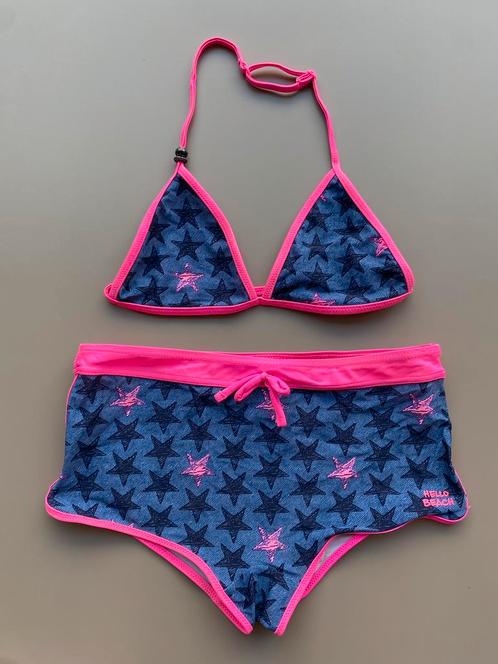 Bikini sterrenprint WE Fashion 146-152, Kinderen en Baby's, Kinderkleding | Maat 152, Zo goed als nieuw, Meisje, Sport- of Zwemkleding
