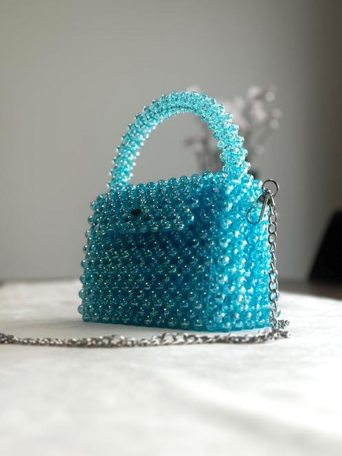 Handmade bag (Syuné), Handtassen en Accessoires, Tassen | Damestassen, Nieuw, Overige typen, Blauw, Ophalen