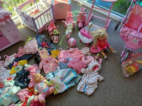 Baby born set, Kinderen en Baby's, Speelgoed | Poppen, Gebruikt, Ophalen
