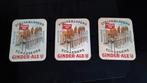 Ginder Ale oude bierkaarten, Verzamelen, Ophalen of Verzenden, Zo goed als nieuw