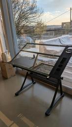 Zwarte tekentafel 102 cm x 60 cm, Doe-het-zelf en Bouw, Tekentafels, Ophalen, Zo goed als nieuw, Minder dan 130 cm