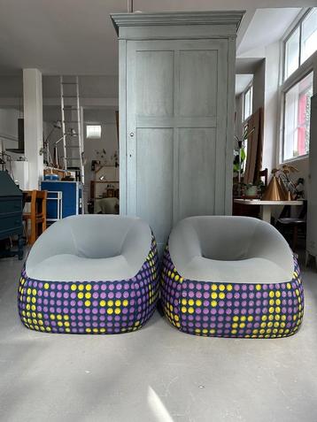 2 fauteuils Artifort Swamp, fauteuil pop art Space Age