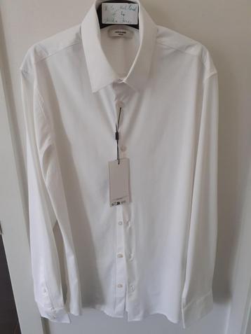 JACK & JONES Nieuw wit herenhemd Maat: XS Prijs: € 4 beschikbaar voor biedingen