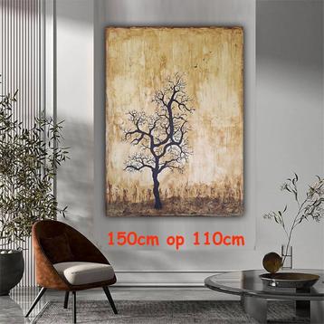 Groot hedendaags landelijk schilderij  1 kopen + 2 gratis beschikbaar voor biedingen