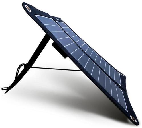 15W portable USB zonnepaneel oplader Mobisun powerbank, Telecommunicatie, Mobiele telefoons | Batterijen en Accu's, Zo goed als nieuw