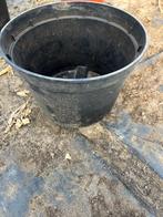 Grote bloempot 26,6 x 18 cm kweekpot, Kunststof, Rond, Tuin, Zo goed als nieuw