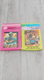 Atari 2600 2 in 1 + 4 in 1 game cartridge met originele doos, Ophalen of Verzenden, Gebruikt, Atari 2600