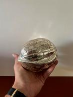 Boîte noix années 70 métal argenté, Ophalen of Verzenden, Gebruikt, Overige, Overige merken