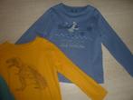 3x longsleeve 110 / 5 jaar, Zo goed als nieuw, Shirt of Longsleeve, Jongen, Ophalen