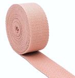 roze beige schoudertashandvat met riem 32 mm, Verzenden, Nieuw