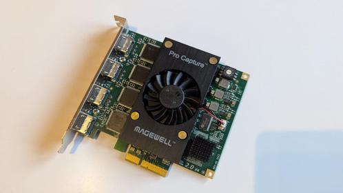 Magewell Pro Capture Quad HDMI, Computers en Software, Capture cards, Zo goed als nieuw, Ophalen of Verzenden