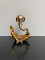 Antieke bronzen Ganesh, Ophalen of Verzenden, Brons