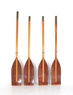 Vintage Roeispanen - Oude Peddels - Mancave Deco, Watersport en Boten, Kano's, Ophalen, Zo goed als nieuw, Overige typen