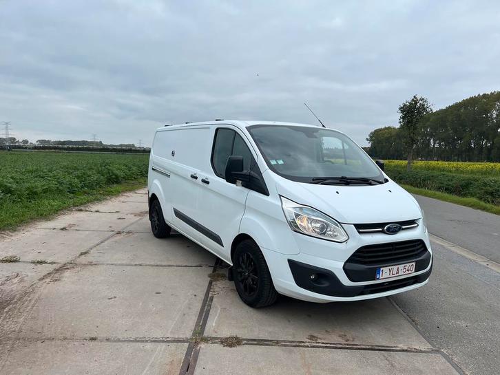 Ford transit custom L2H1, Auto's, Bestelwagens en Lichte vracht, Particulier, ABS, Airbags, Airconditioning, Bluetooth, Bochtverlichting