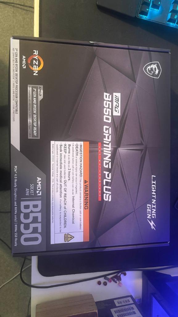 *Nieuw* MSI MPG B550 GAMING PLUS moederbord, Computers en Software, Moederborden, Nieuw, AMD, DDR4, Ophalen