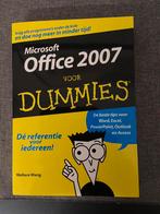 W. Wang - Office 2007 pour les nuls, Comme neuf, Enlèvement ou Envoi, W. Wang