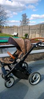 Kinderwagen Mutsy Evo + accessoires, Kinderen en Baby's, Kinderwagens en Combinaties, Kinderwagen, Gebruikt, Verstelbare duwstang
