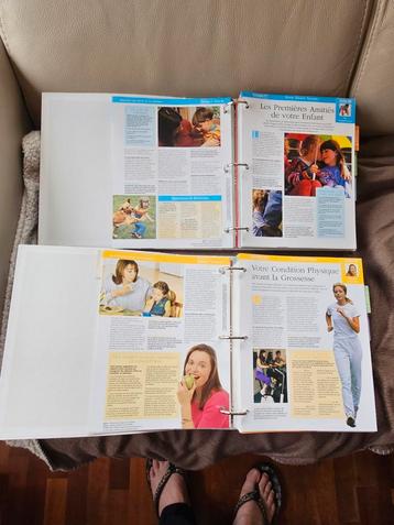 Gratuit 2 classeurs avec fiches : avoir un bébé..., Enlèvement, Comme neuf