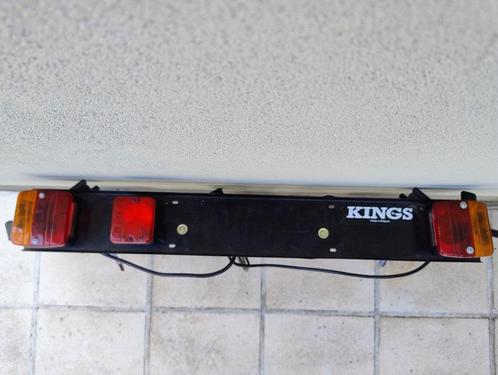 KINGS_trekhaakbevestiging_3-fietsen, Auto diversen, Fietsendragers, Zo goed als nieuw, Trekhaakdrager, 3 fietsen of meer, Brede banden